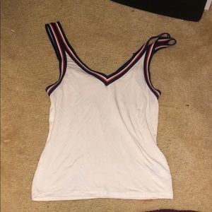 Quarter crop top from American eagle. Worn once!